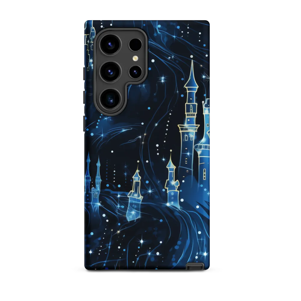 Dreamy Castles in a Starry Sky