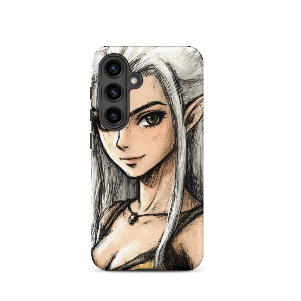 Ethereal Elegance: The Elf's Portrait