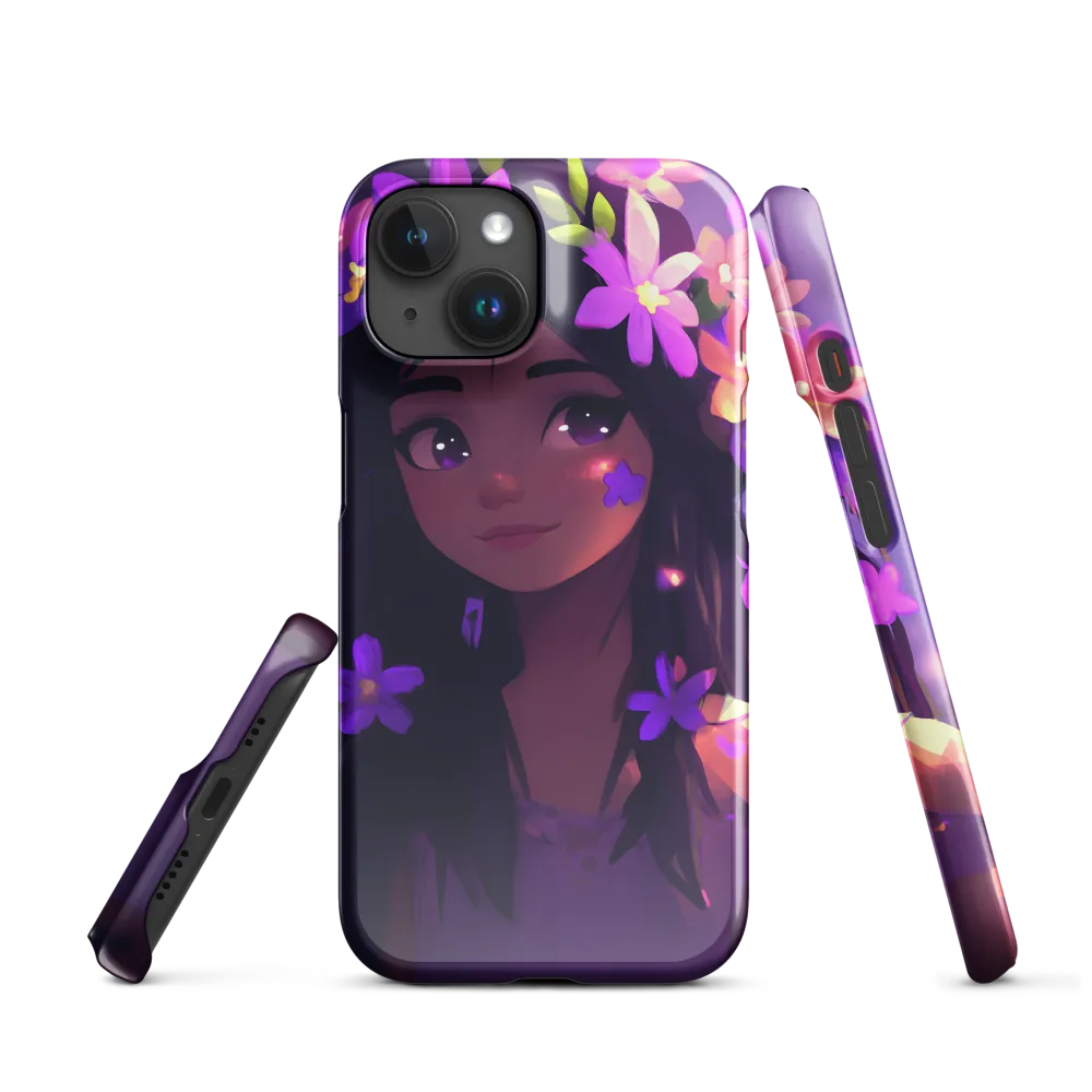 Crown of Purple Blossoms