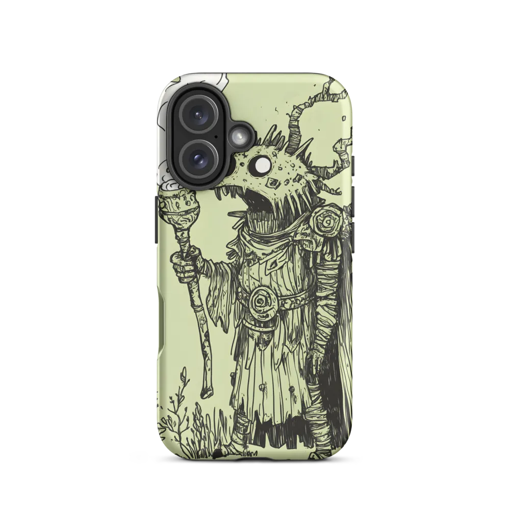 The Enigmatic Sorcerer of the Undergrowth | Phone Case