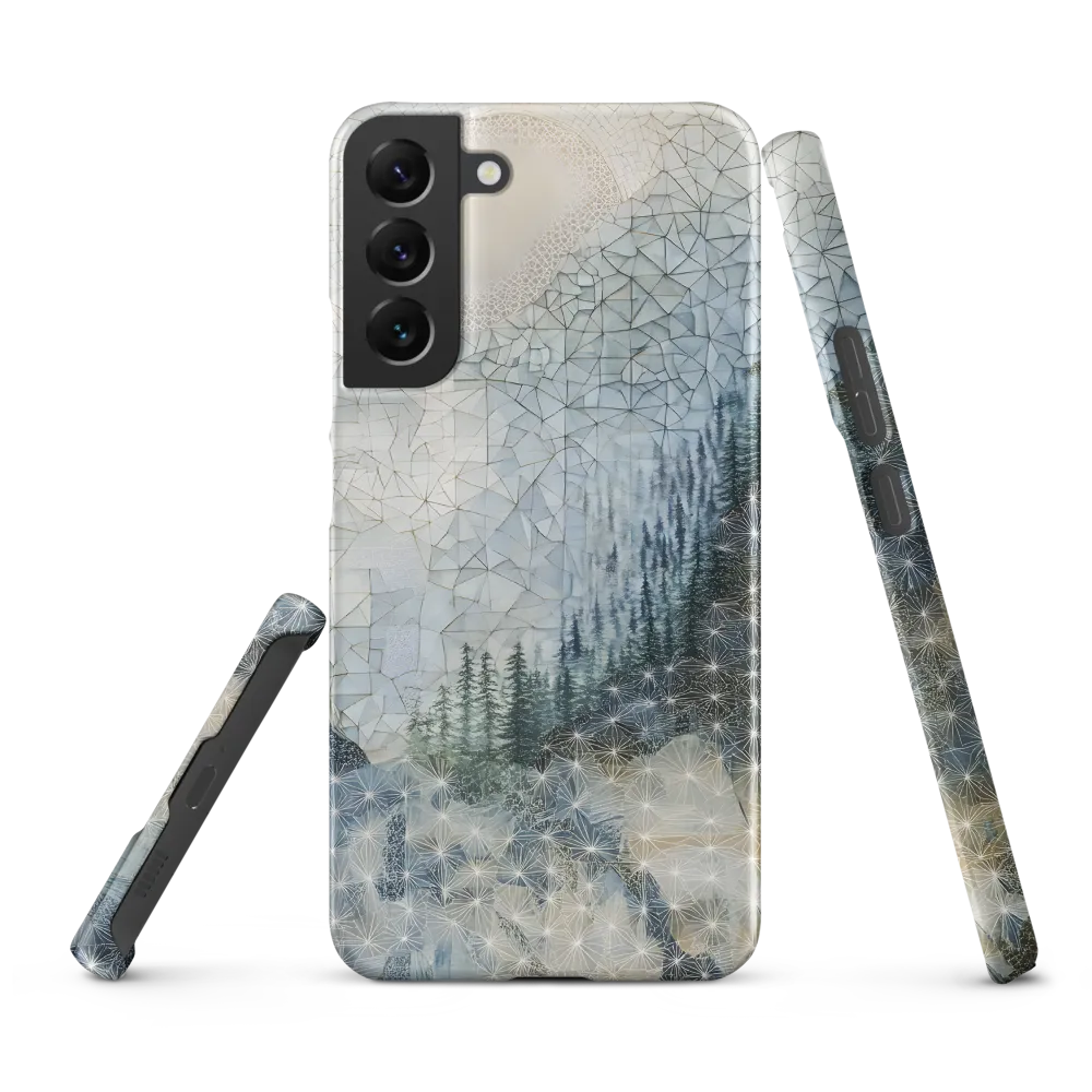 Horizon of Geometric Serenity | Phone Case |  S22 Plus | Snap Case | Matte