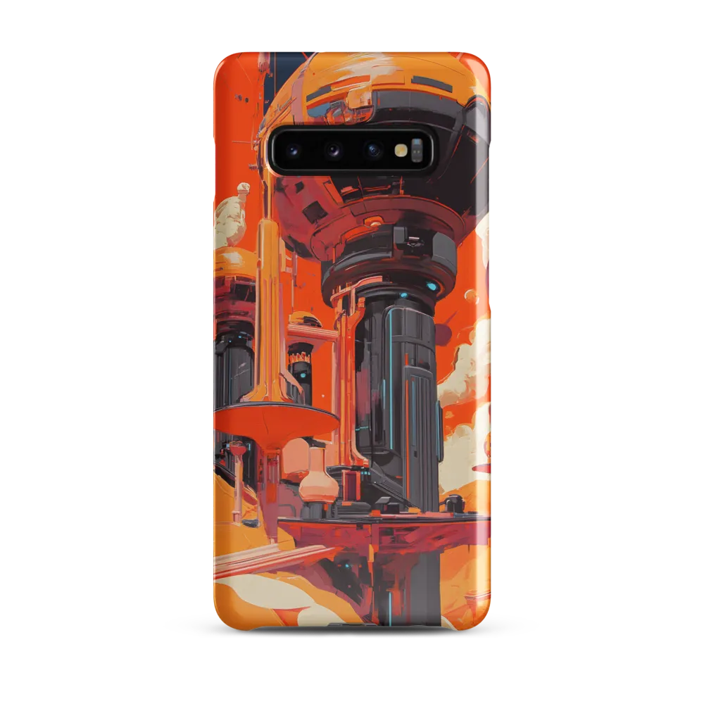 Celestial Towers of Tomorrow | Phone Case |  S10 Plus | Snap Case | Glossy