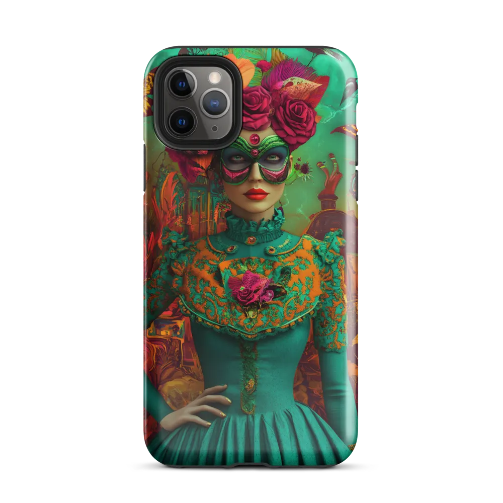 Enchanted Elegance: A Portrait of Mystique | Phone Case |  11 Pro Max | Tough Case | Glossy