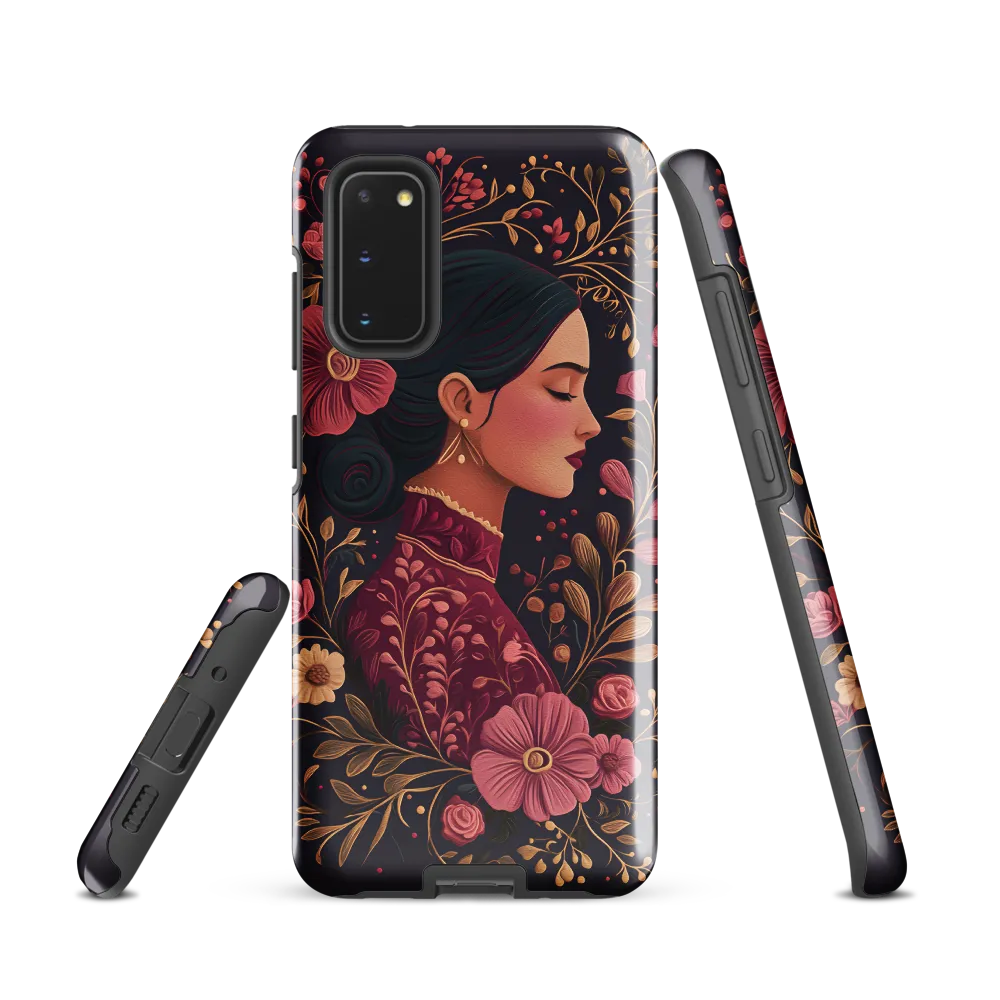 Portrait of Serenity | Phone Case |  S20 | Tough Case | Glossy