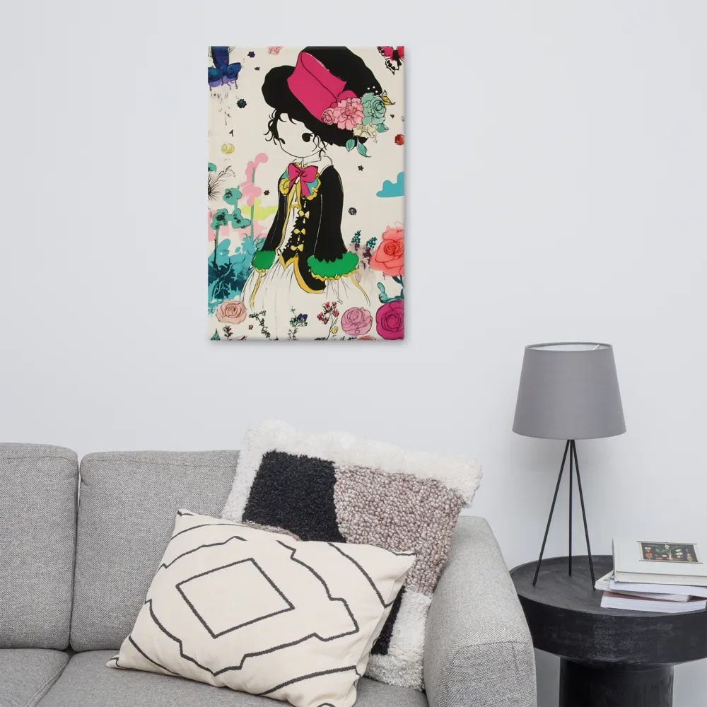 Whimsical Garden Reverie | Canvas | 24″×36″