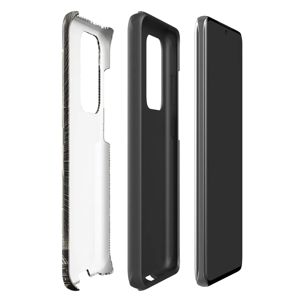 Urban Dreams: A Surreal Cityscape | Phone Case |  S20 Ultra | Tough Case | Glossy