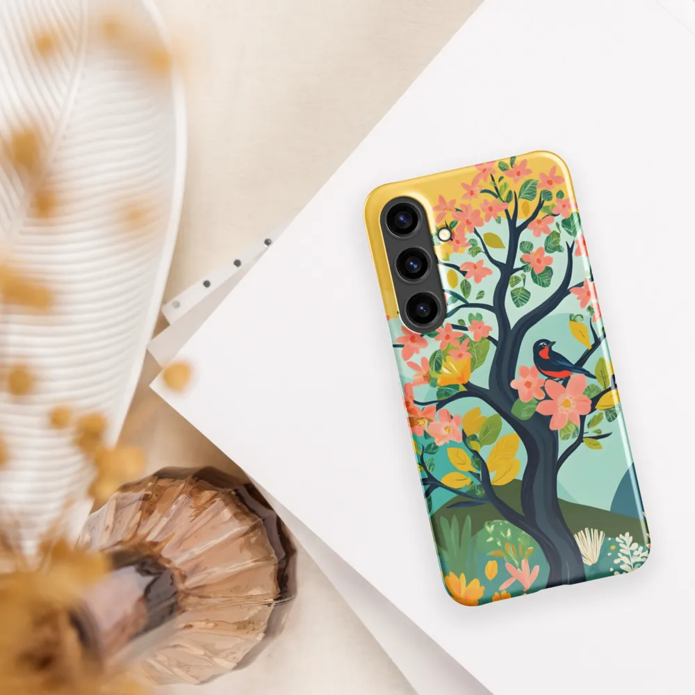 Spring Blossoms: A Serene Encounter