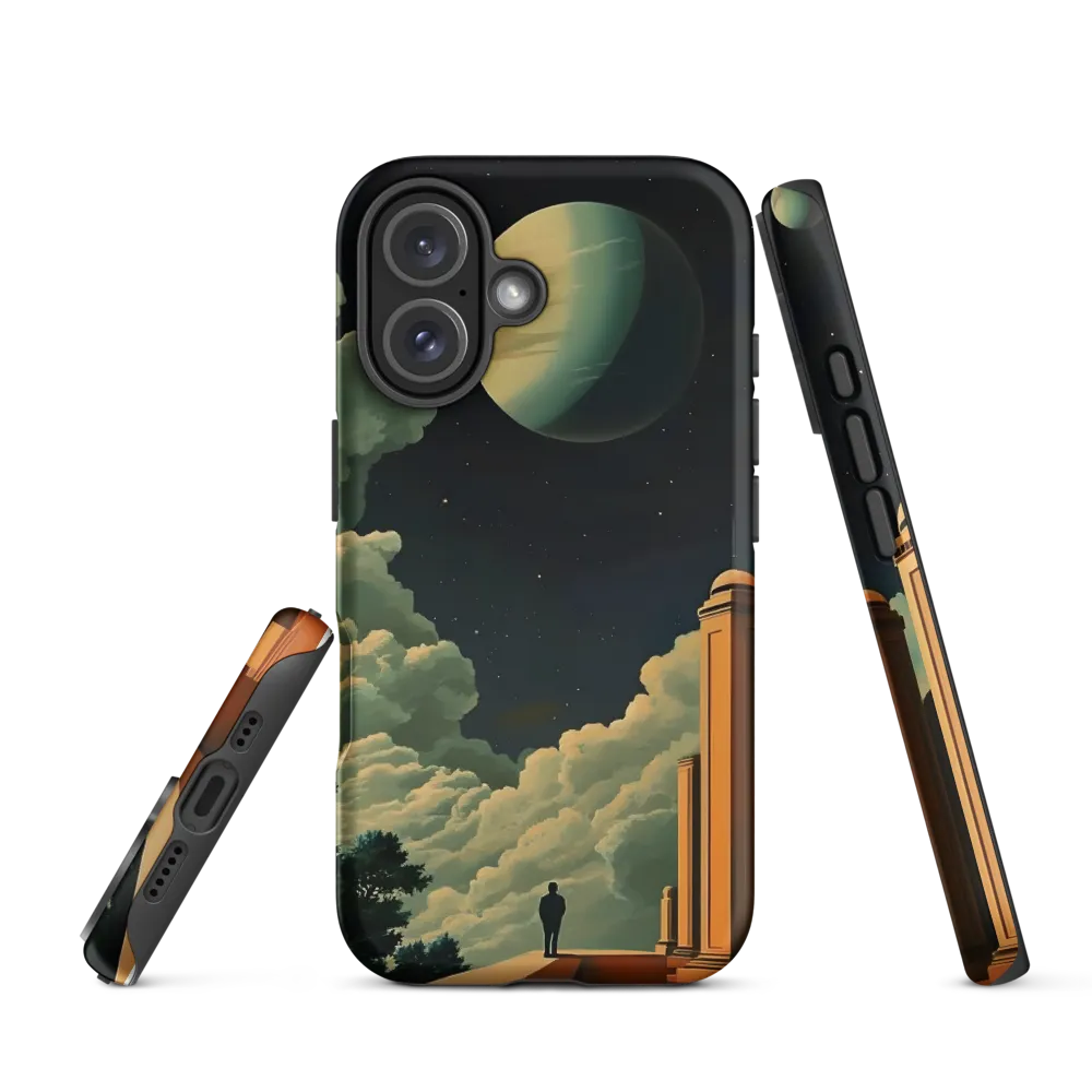 Celestial Contemplation | Phone Case |  16 | Tough Case | Matte