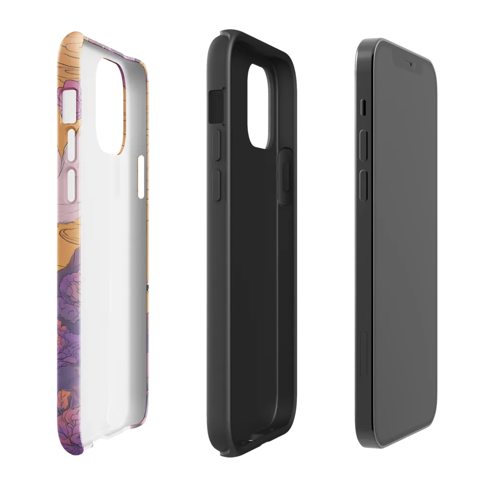 Whispers of the Violet Dawn | Phone Case |  12 Pro | Tough Case | Glossy