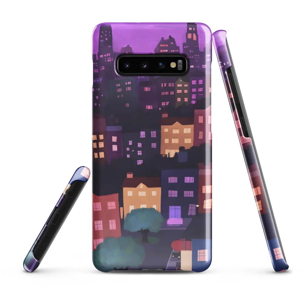 Serene City Nights | Phone Case |  S10 Plus | Snap Case | Glossy