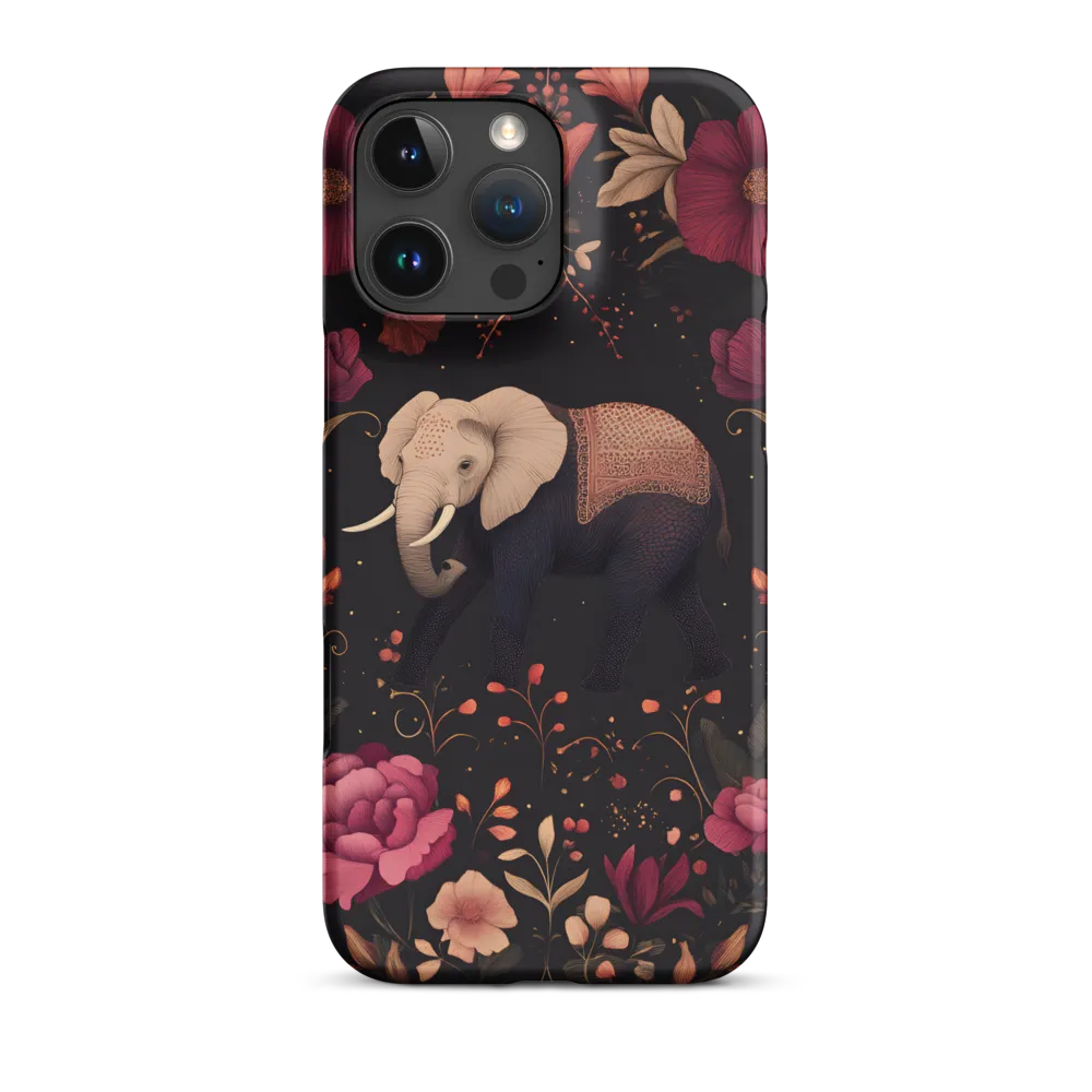 Whispers of the Wild: Elephants and Blooms