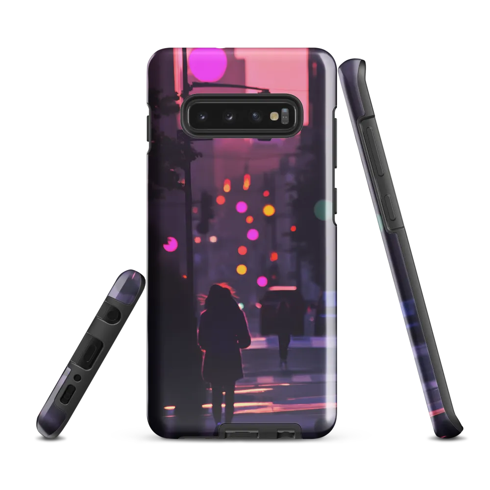 City Silhouettes at Dusk | Phone Case |  S10 Plus | Tough Case | Glossy