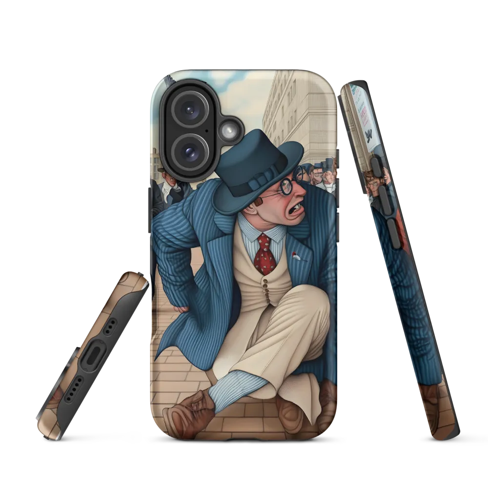 Caught in Tension | Phone Case |  16 | Tough Case | Matte