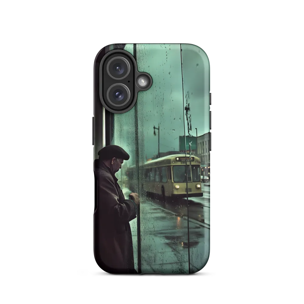 Reflective Moments in the Rain | Phone Case