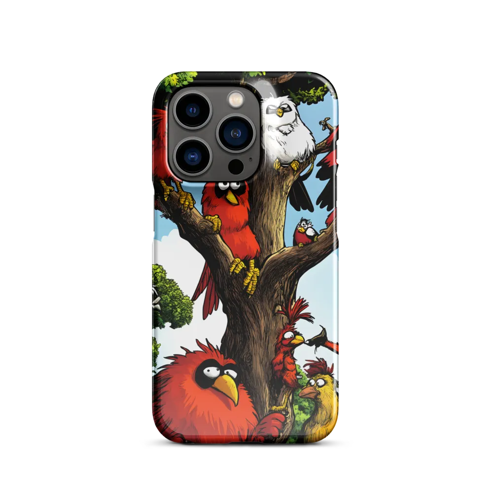 Whimsical Avian Gathering