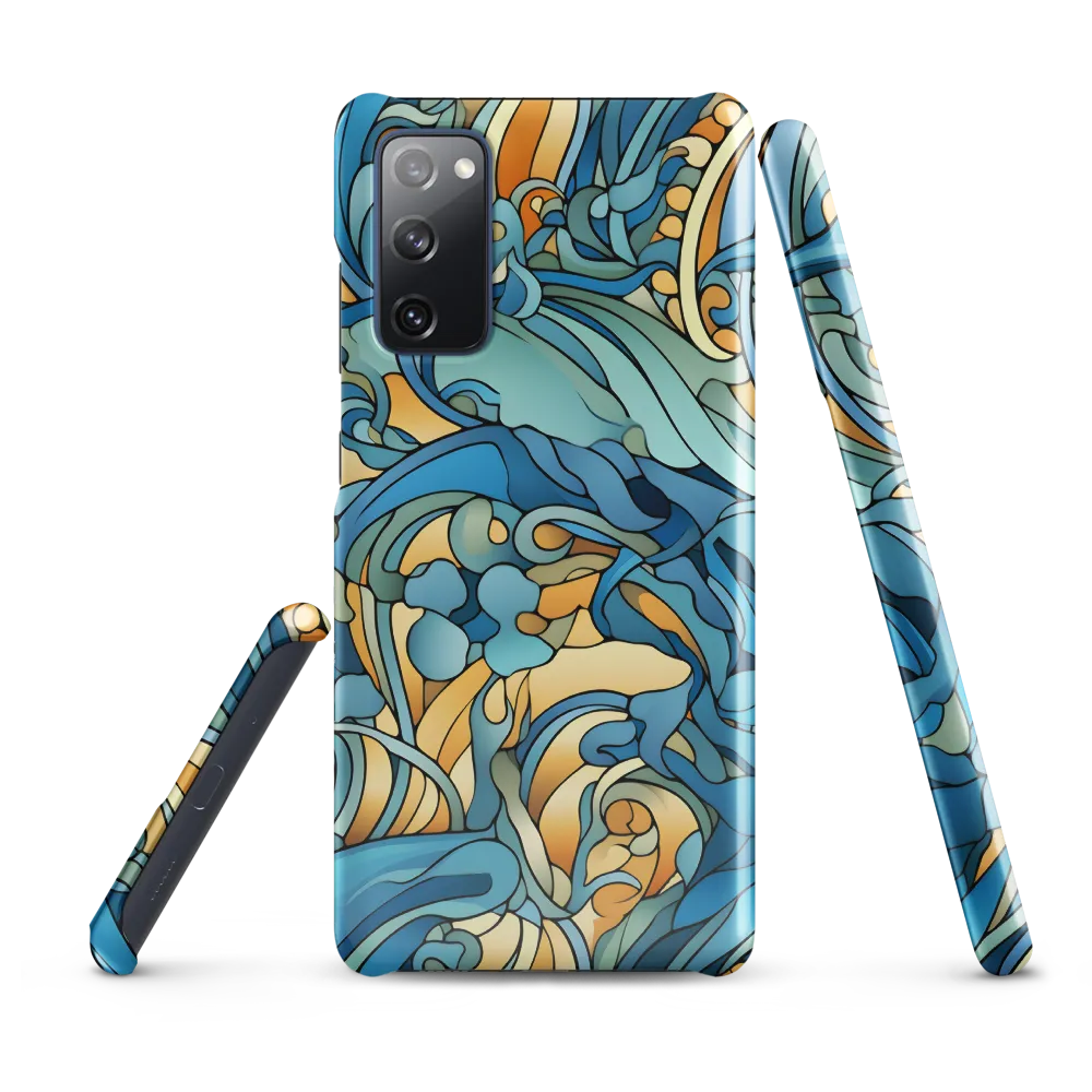 Dancing Waves of the Ocean | Phone Case |  S20 FE | Snap Case | Glossy