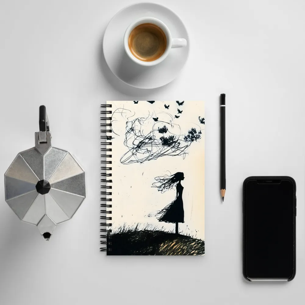 Whispers of the Wind | Spiral Notebook