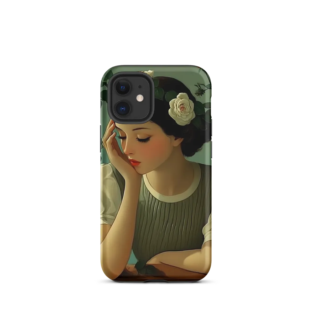 Whispers of Serenity | Phone Case |  12 mini | Tough Case | Matte