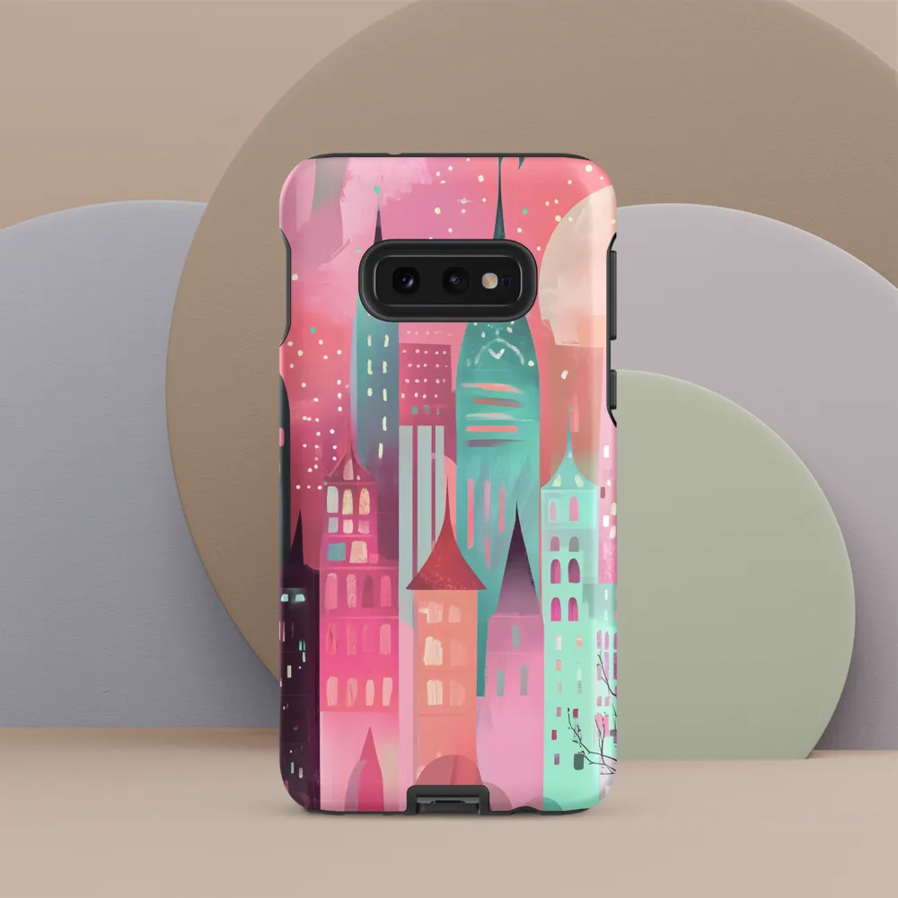 Whimsical City at Dusk