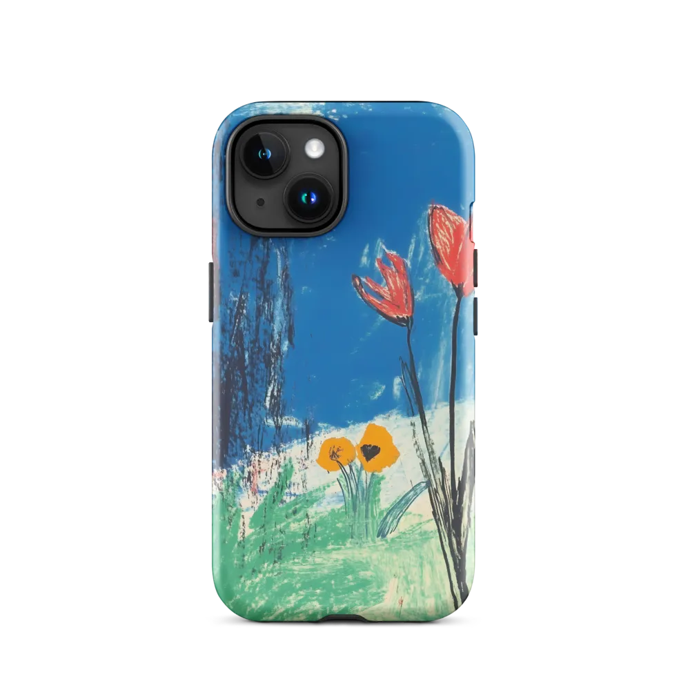 Joyful Blossoms in Blue