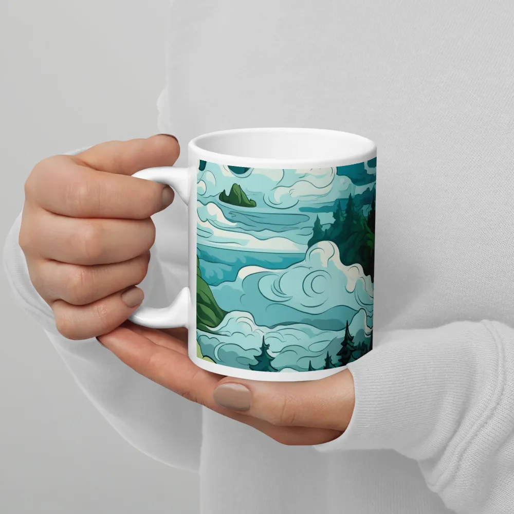 Harmony of Nature | Mug with White inside | 11 oz