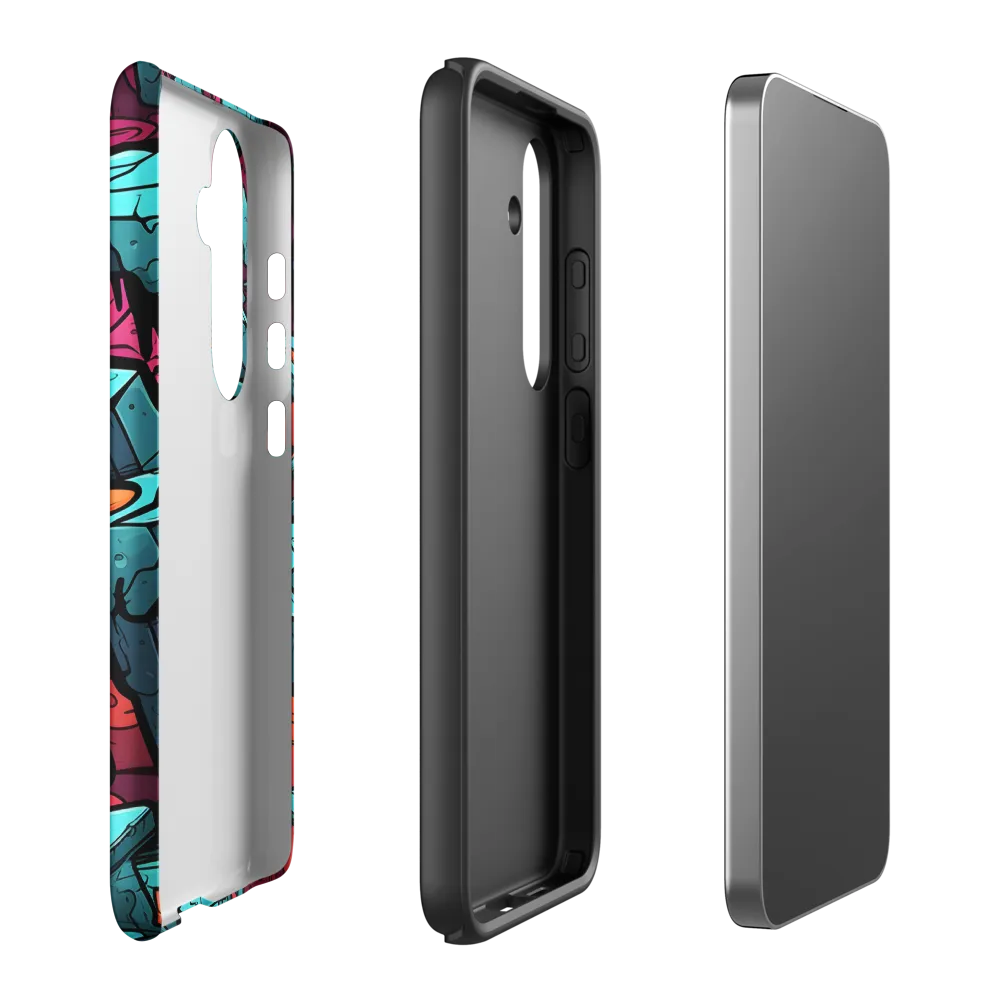 Celestial Formations: A Whimsical Journey | Phone Case |  S24 Plus | Tough Case | Matte