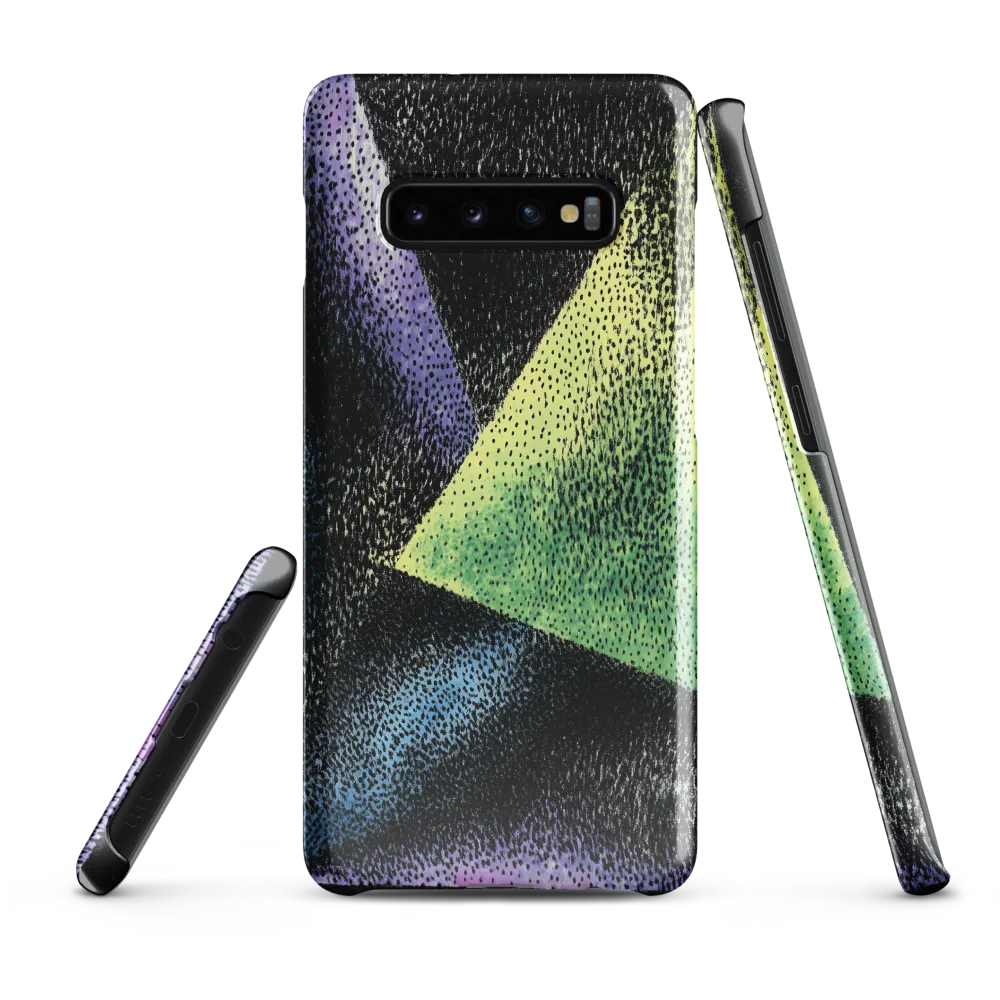 Dynamic Geometric Harmony | Phone Case |  S10 Plus | Snap Case | Glossy