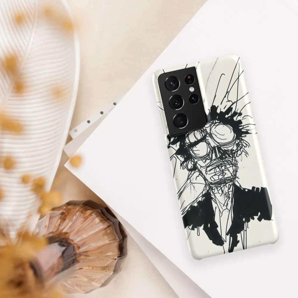 Chaos in Ink | Phone Case |  S21 Ultra | Snap Case | Matte