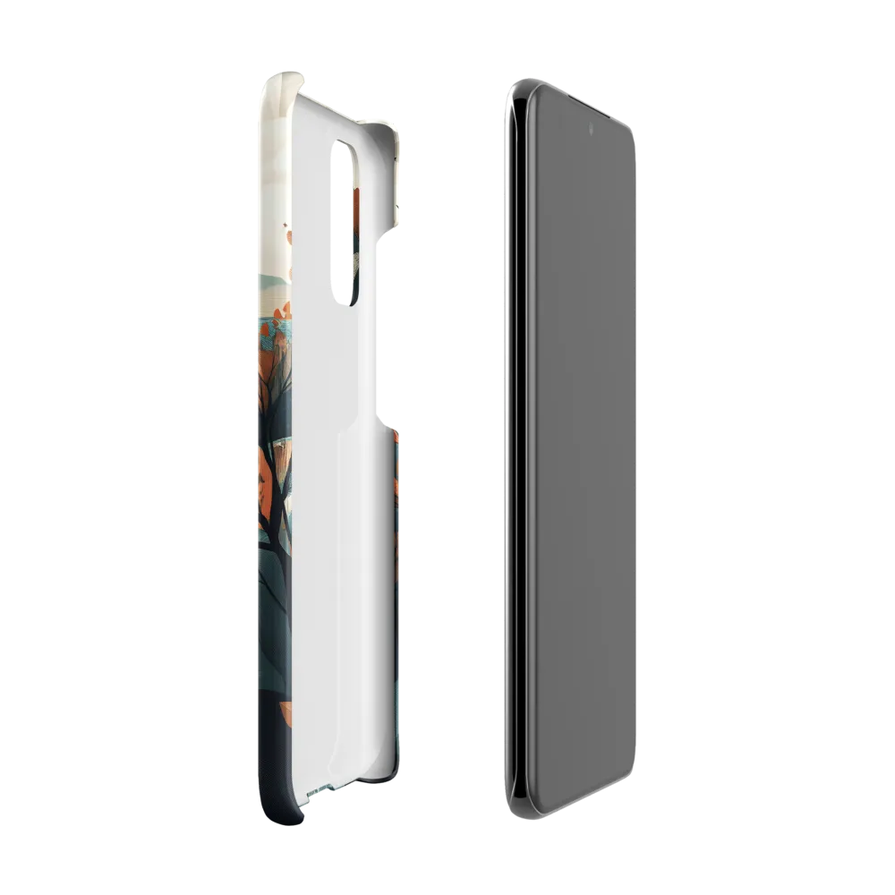 Whispers of Autumn: A Serene Journey | Phone Case |  S20 | Snap Case | Matte