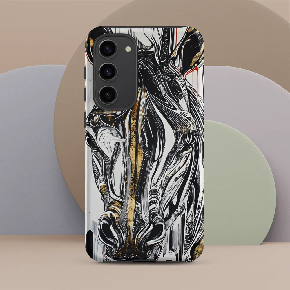 Ethereal Majesty: The Abstract Zebra
