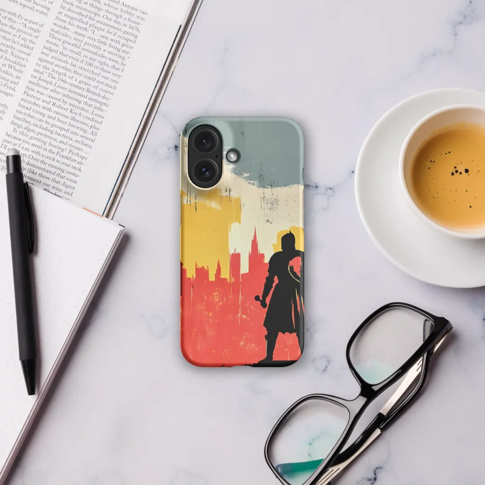 Hero in the Urban Dawn | Phone Case |  16 | Snap Case | Matte