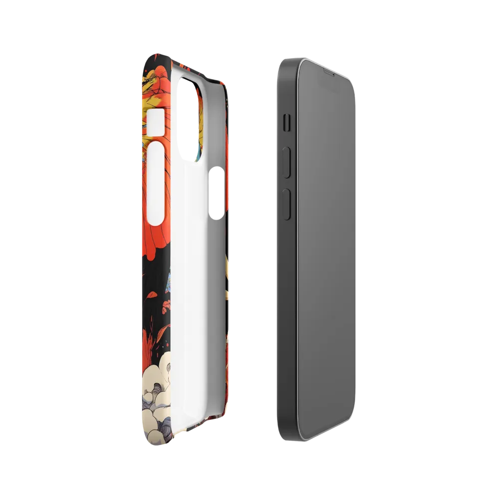 Majesty of the Floral Elephant | Phone Case |  13 Mini | Snap Case | Matte