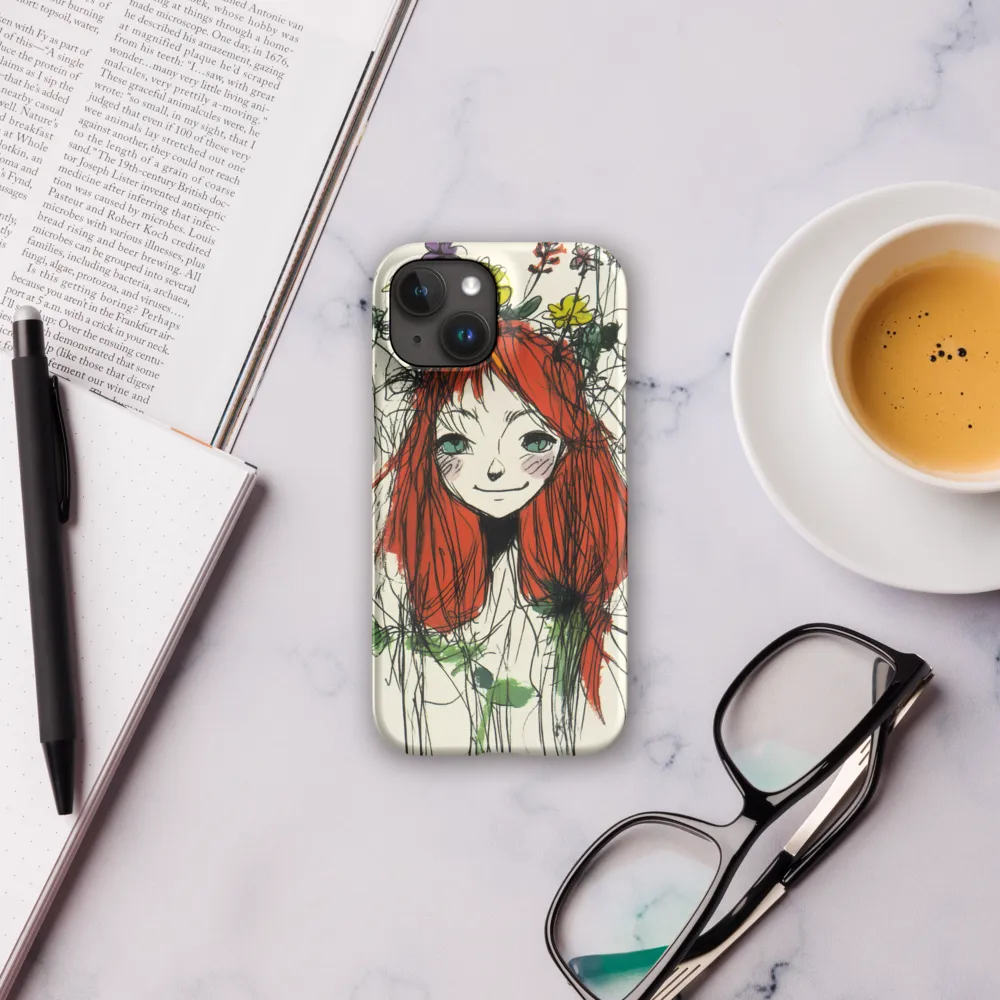 Whimsical Floral Portrait