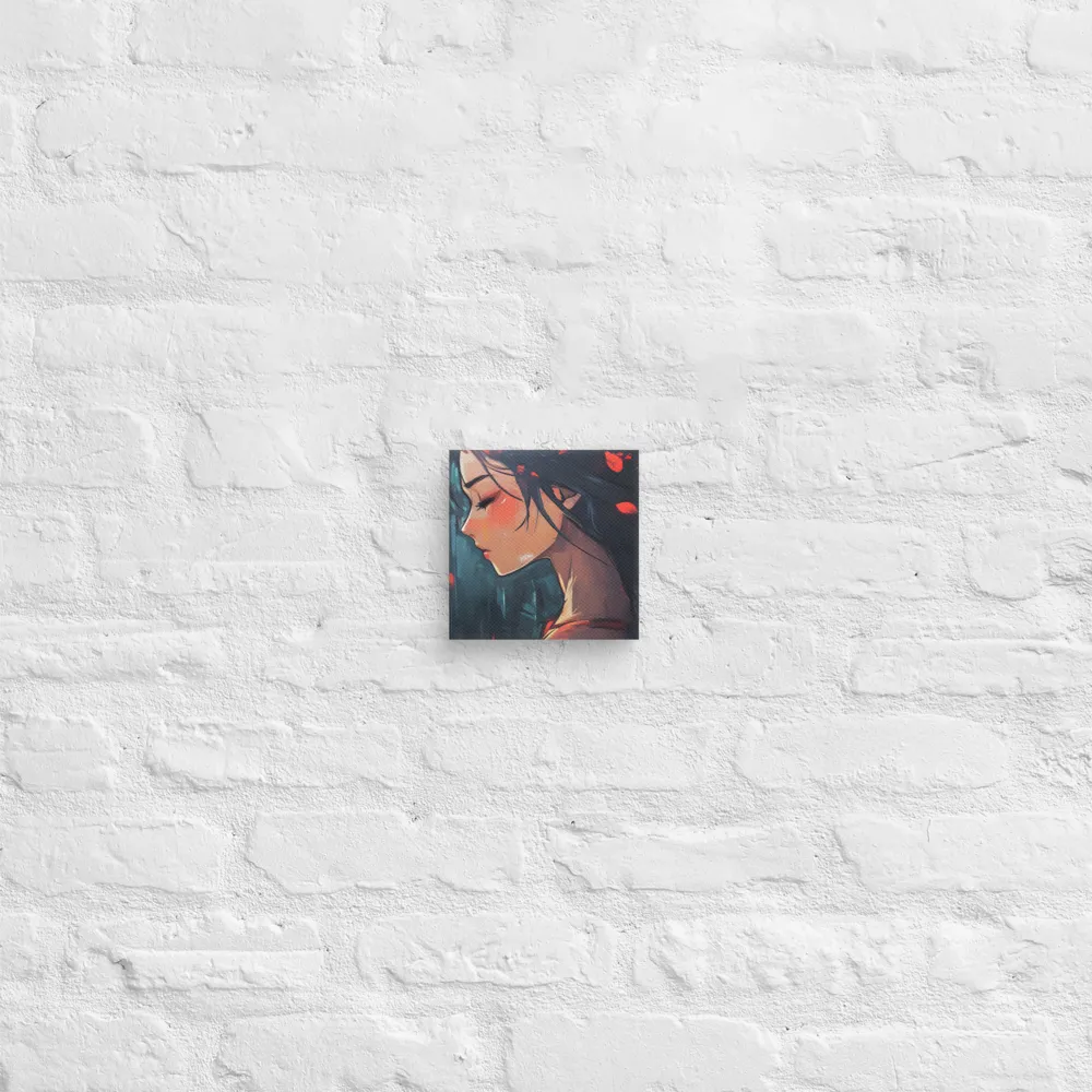 Whispers of Melancholy | Canvas | 6″×6″