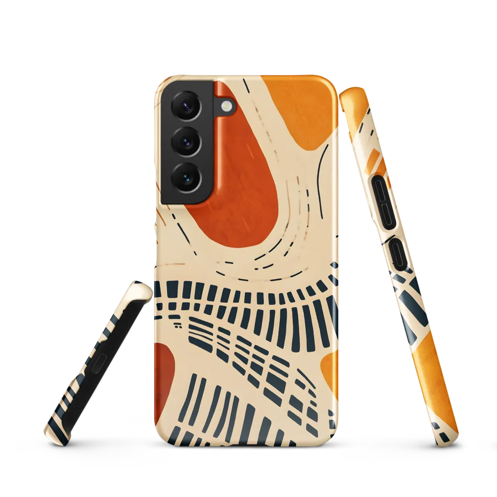 Urban Patterns in Harmony | Phone Case |  S22 | Snap Case | Glossy