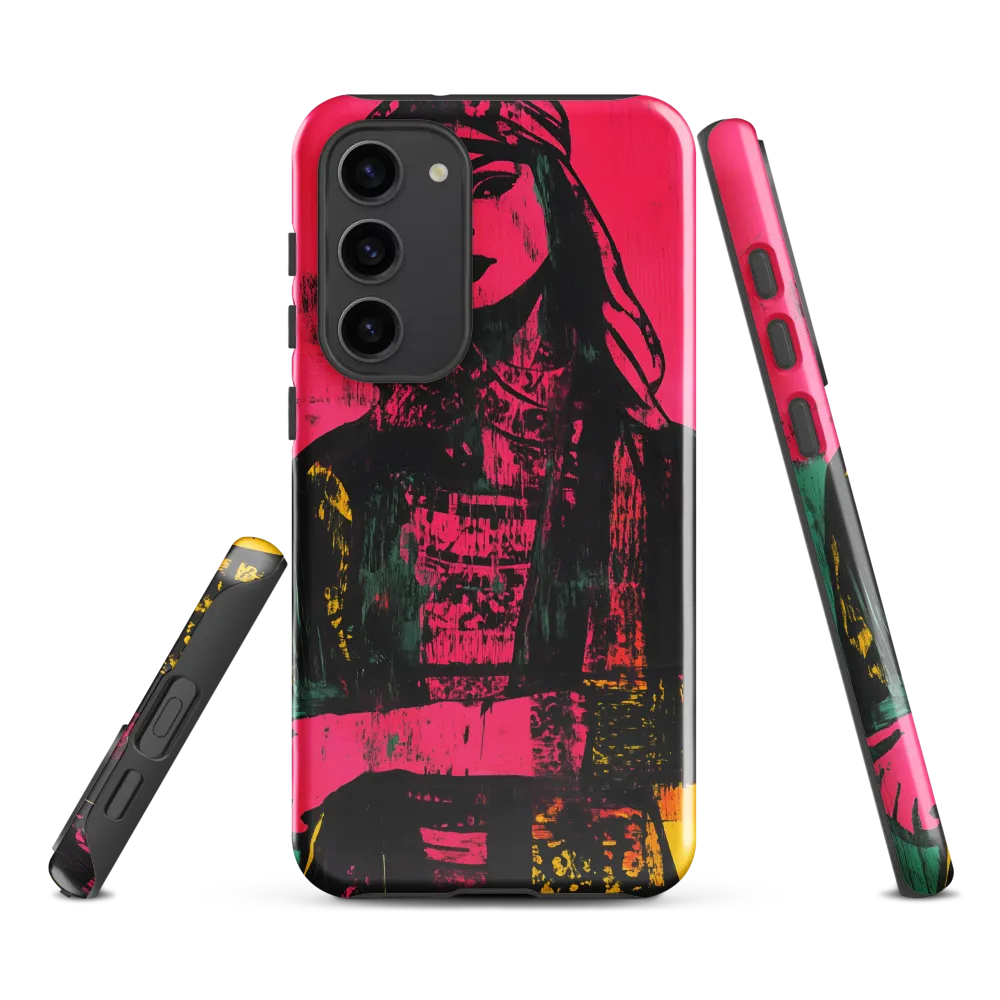 Urban Chic: A Modern Portrait | Phone Case |  S23 Plus | Tough Case | Glossy