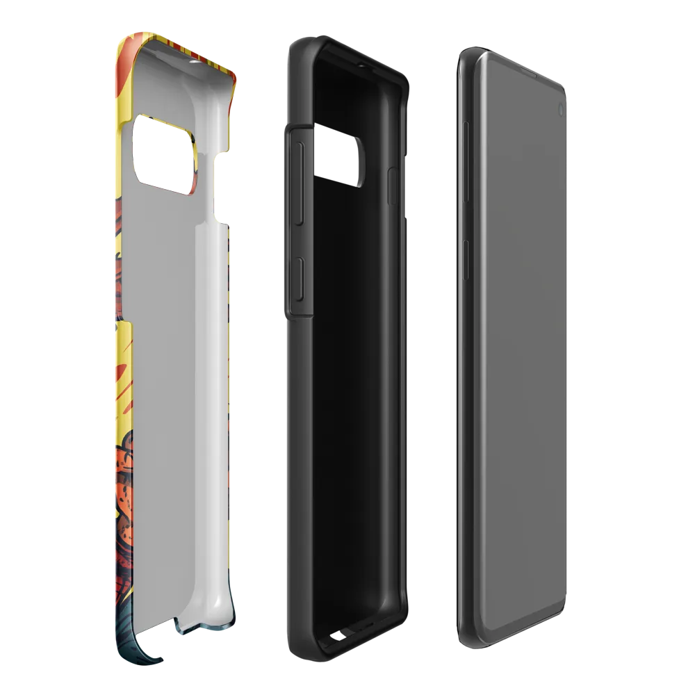 Unleashed Fury | Phone Case |  S10 Plus | Tough Case | Glossy