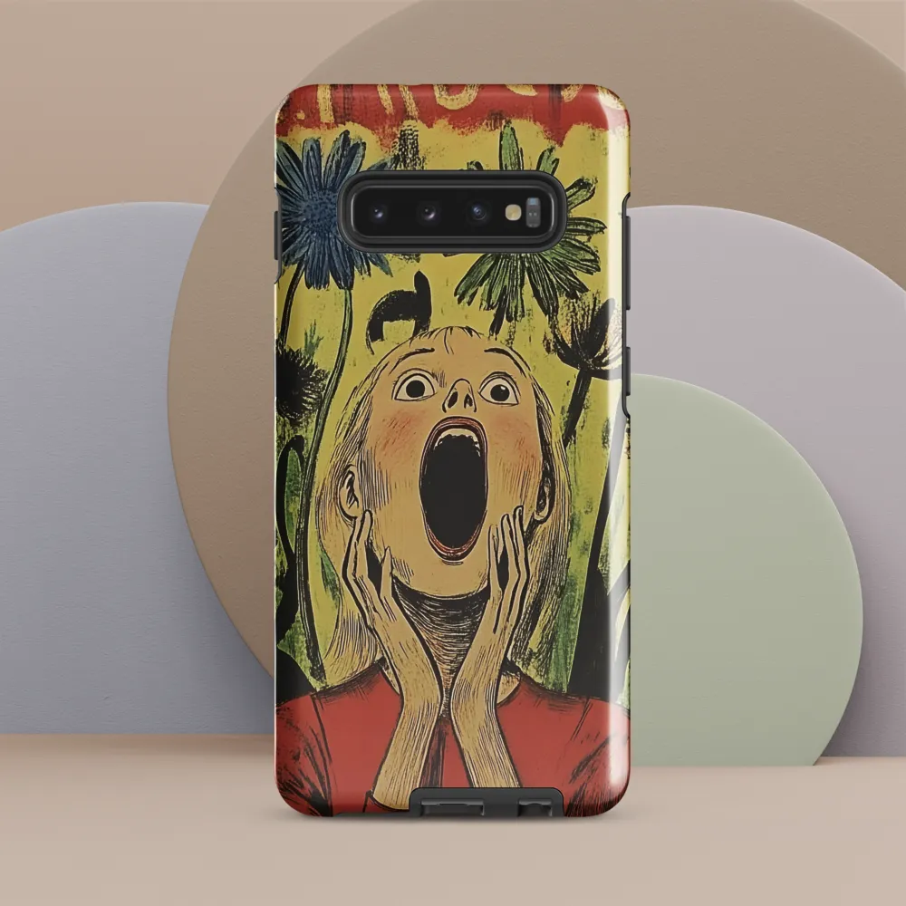 The Echo of Panic | Phone Case |  S10 Plus | Tough Case | Glossy