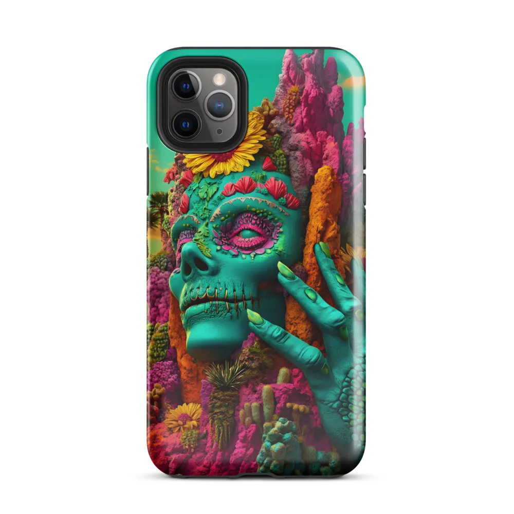 Ethereal Skull Garden | Phone Case |  11 Pro Max | Tough Case | Glossy