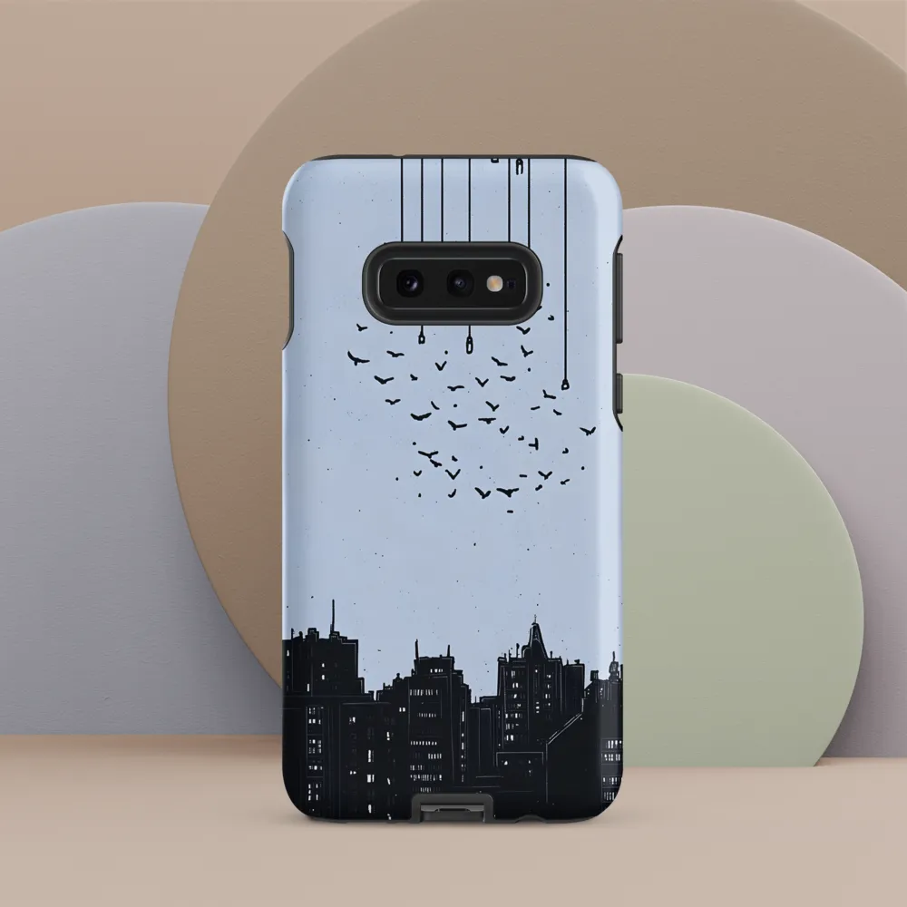 Elevated Serenity: A Minimalist Cityscape