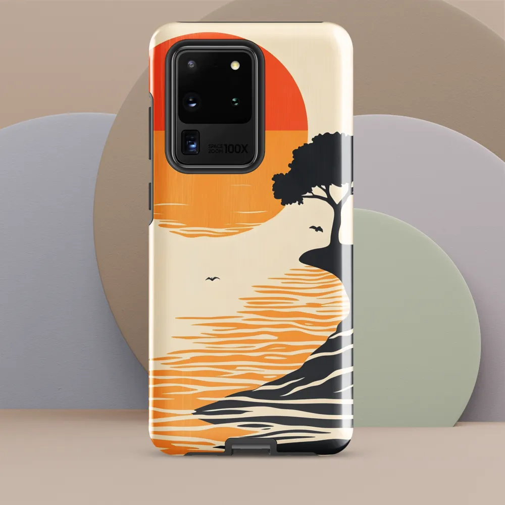 Serene Sunset | Phone Case |  S20 Ultra | Tough Case | Glossy