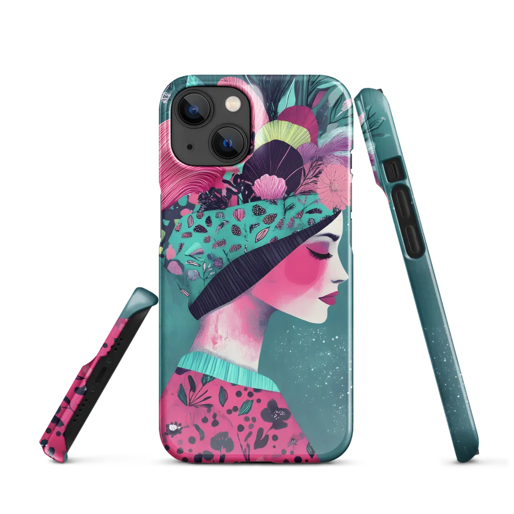Whimsical Floral Portrait