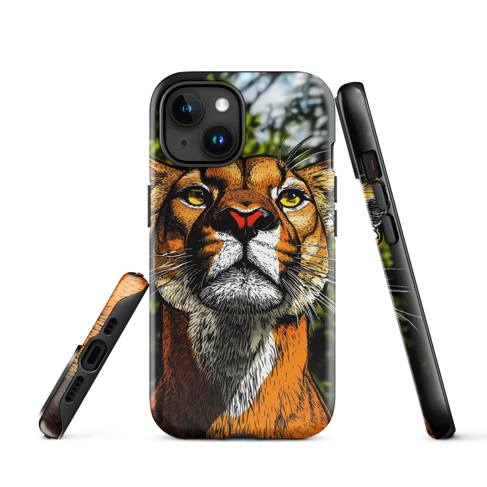Regal Gaze: The Lioness in Focus