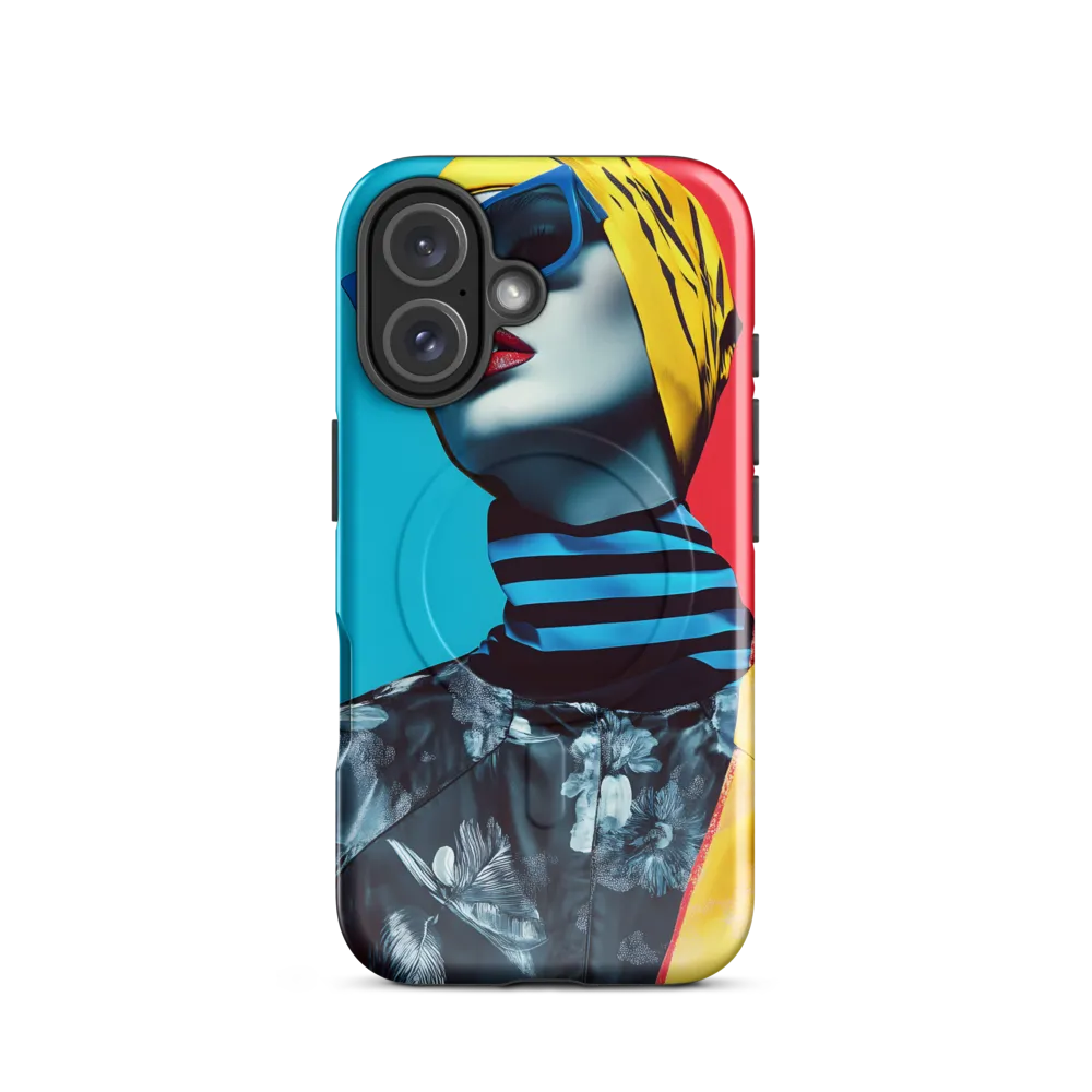 Vibrant Elegance in Modern Fashion | Phone Case |  16 | MagSafe® Tough Case | Glossy