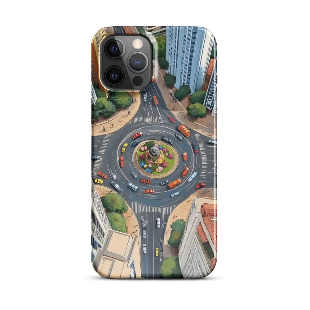 Urban Symphony: Aerial Vision of City Life