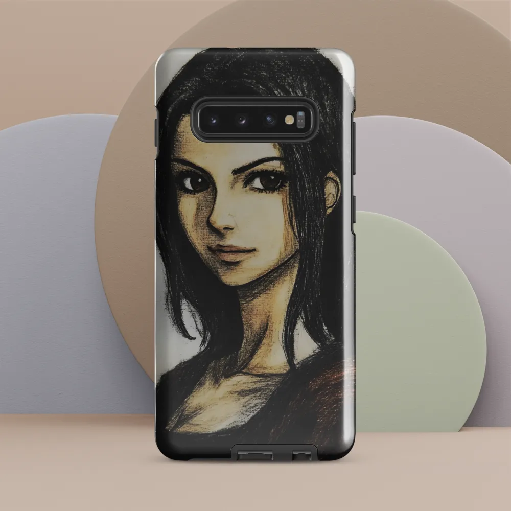 Portrait of Confidence | Phone Case |  S10 Plus | Tough Case | Glossy