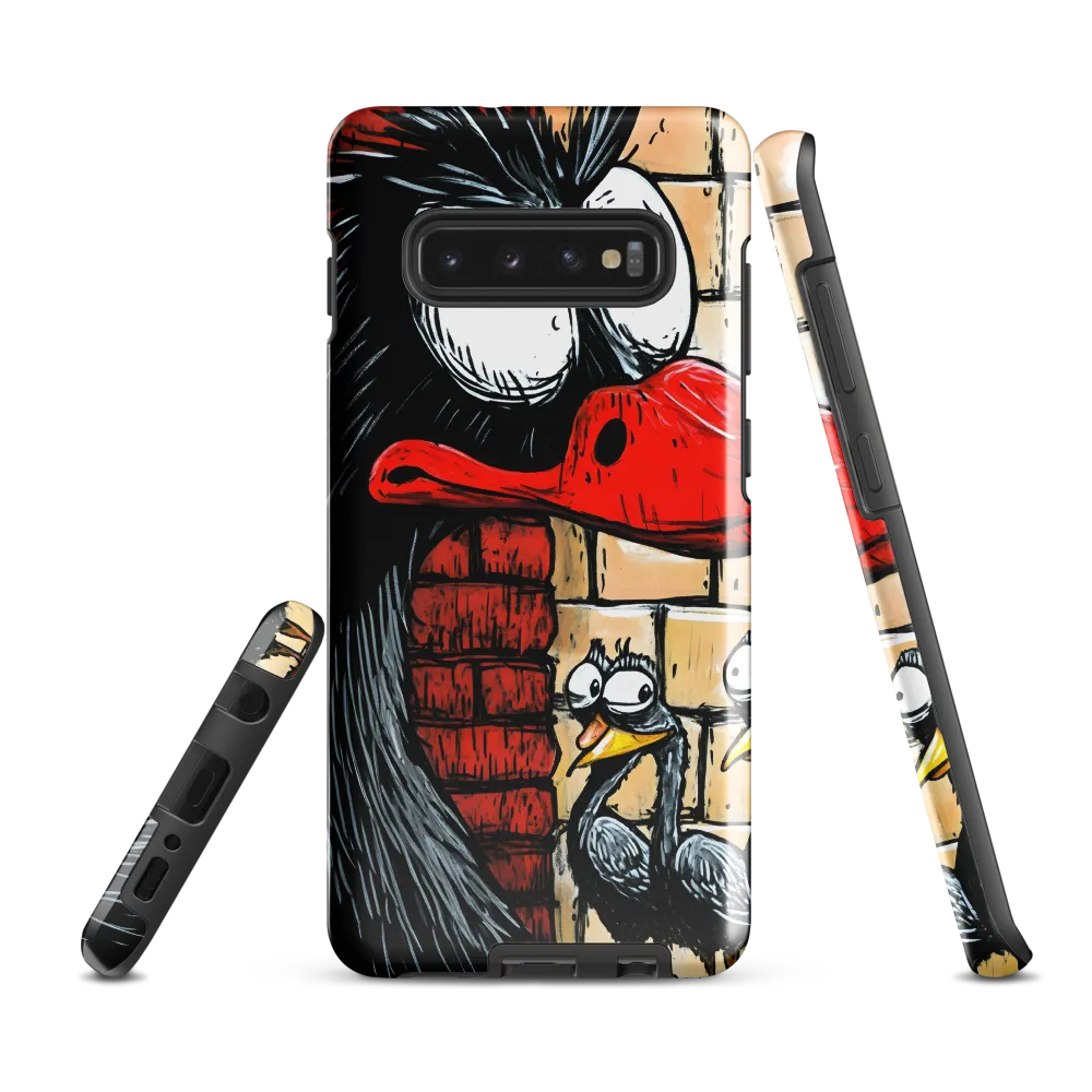 Whimsical Encounter | Phone Case |  S10 Plus | Tough Case | Glossy