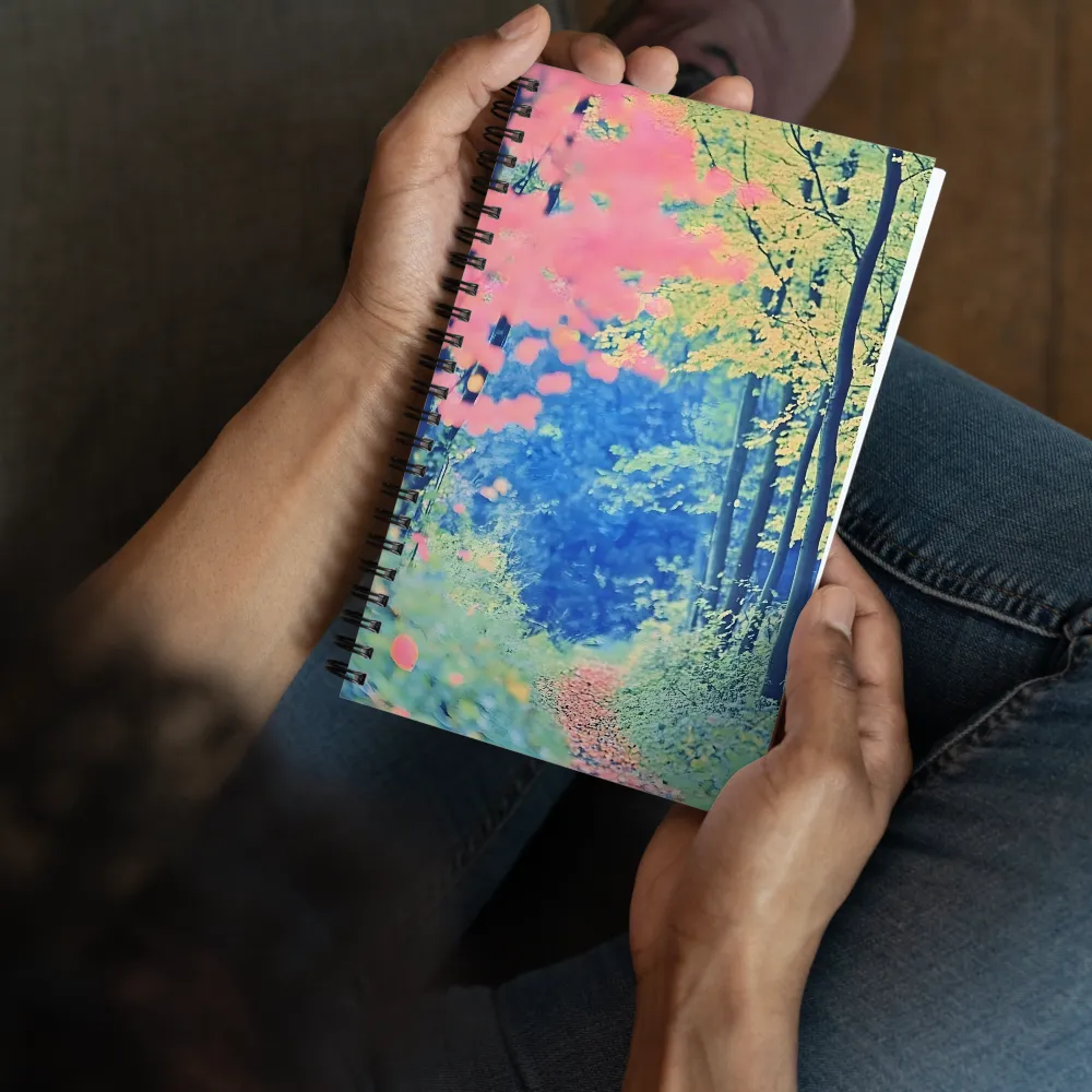 Whispers of Color in Serenity | Spiral Notebook