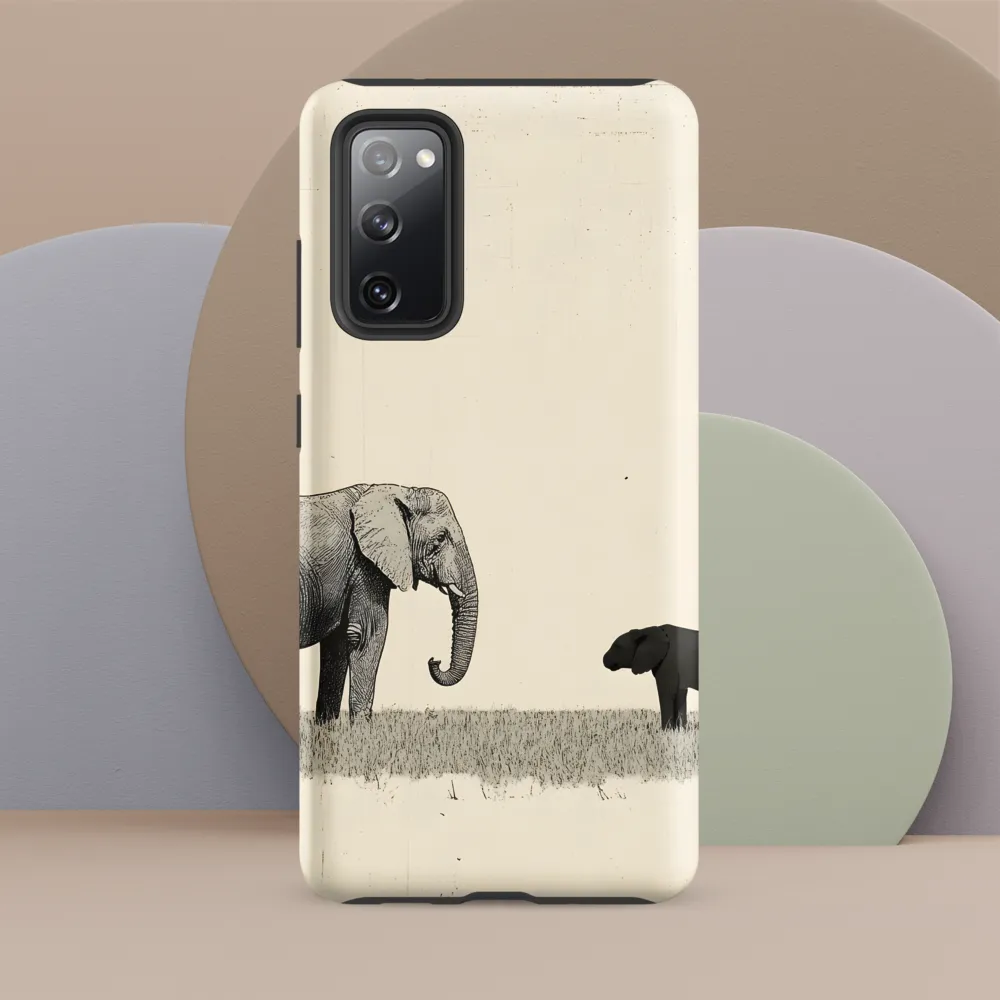 Contrasting Companions | Phone Case |  S20 FE | Tough Case | Matte