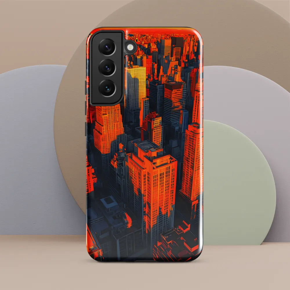 Urban Dawn: A Digital Ode to Skyscrapers